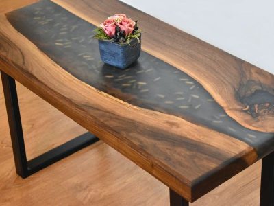 Handmade wooden table